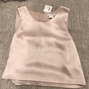 NWT club Monaco Darelle top in putty pink XS